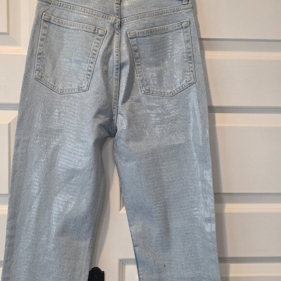 NWOT: Baykan Denim Boot Flare Coated Jeans - Picture 7 of 8